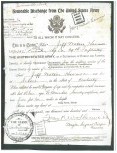 Jeff Harmon-Army: Military Discharge Papers 1945
