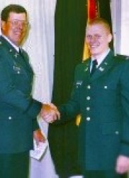 William (Bill) McGovern-Army At Son Timothy’s Commissioning